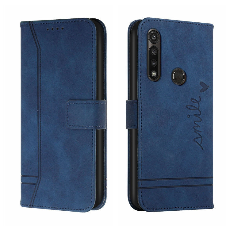 For Motorola Moto G Power 2020 Retro Skin Feel Horizontal Flip Soft TPU + PU Leather Case with Holder & Card Slots & Photo Frame