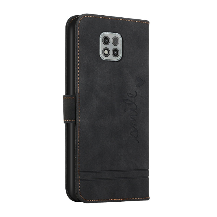 For Motorola Moto G Power 2021 Retro Skin Feel Horizontal Flip Soft TPU + PU Leather Case with Holder & Card Slots & Photo Frame
