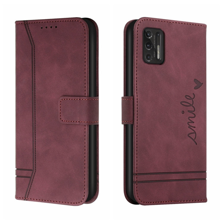 For Motorola Moto G Stylus 2021 Retro Skin Feel Horizontal Flip Soft TPU + PU Leather Case with Holder & Card Slots & Photo Frame