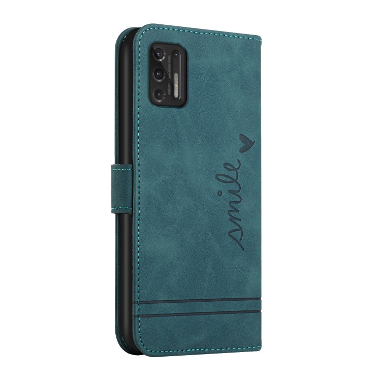 For Motorola Moto G Stylus 2021 Retro Skin Feel Horizontal Flip Soft TPU + PU Leather Case with Holder & Card Slots & Photo Frame