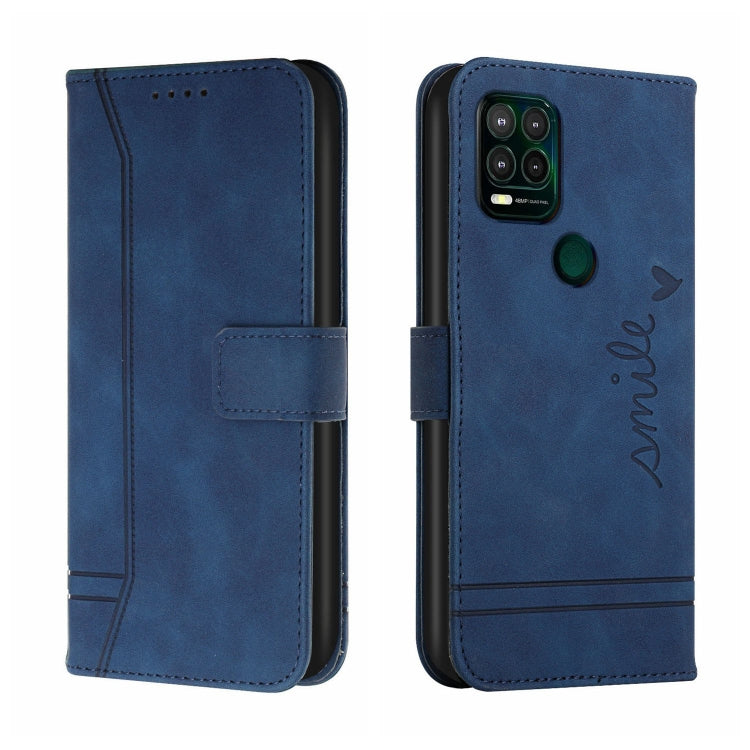 For Motorola Moto G Stylus 5G Retro Skin Feel Horizontal Flip Soft TPU + PU Leather Case with Holder & Card Slots & Photo Frame