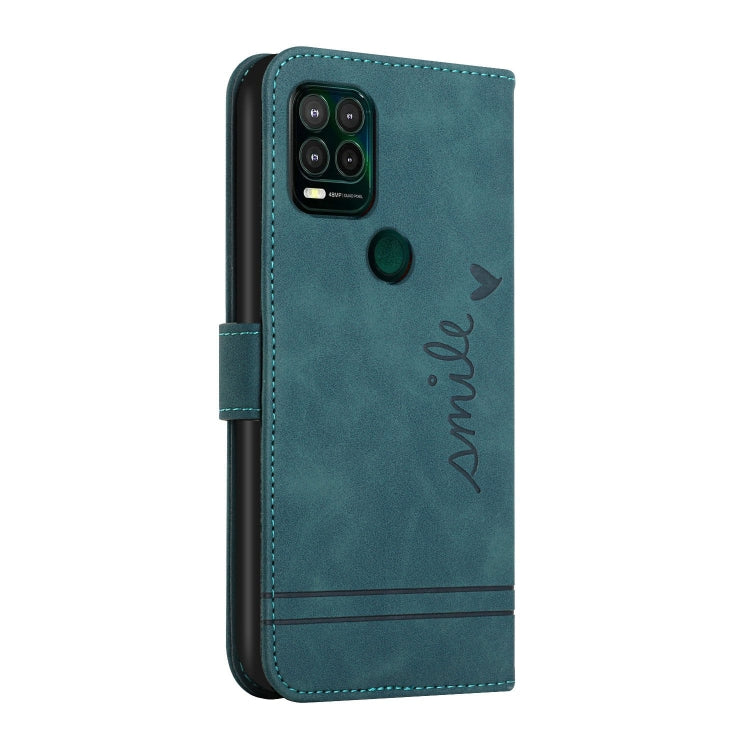 For Motorola Moto G Stylus 5G Retro Skin Feel Horizontal Flip Soft TPU + PU Leather Case with Holder & Card Slots & Photo Frame