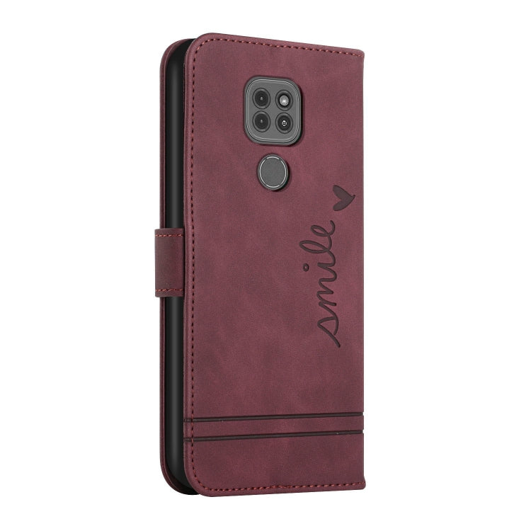For Motorola Moto G9 Play Retro Skin Feel Horizontal Flip Soft TPU + PU Leather Case with Holder & Card Slots & Photo Frame
