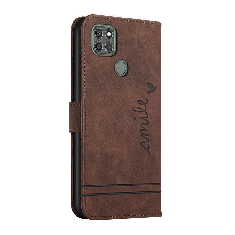 For Motorola Moto G9 Power Retro Skin Feel Horizontal Flip Soft TPU + PU Leather Case with Holder & Card Slots & Photo Frame