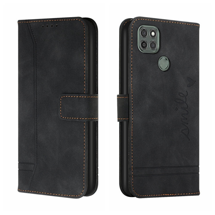 For Motorola Moto G9 Power Retro Skin Feel Horizontal Flip Soft TPU + PU Leather Case with Holder & Card Slots & Photo Frame
