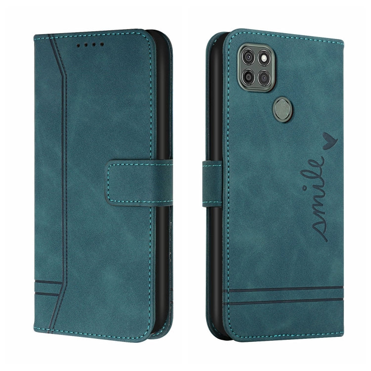 For Motorola Moto G9 Power Retro Skin Feel Horizontal Flip Soft TPU + PU Leather Case with Holder & Card Slots & Photo Frame