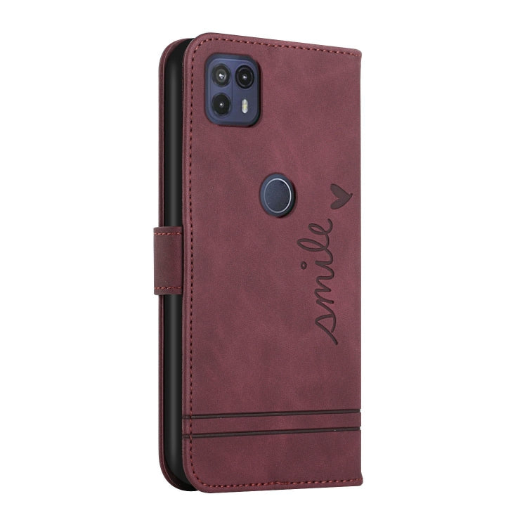 For Motorola Moto G50 5G Retro Skin Feel Horizontal Flip Soft TPU + PU Leather Case with Holder & Card Slots & Photo Frame