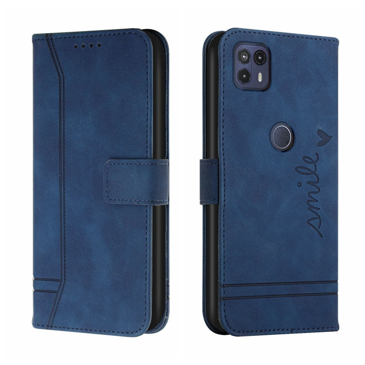 For Motorola Moto G50 5G Retro Skin Feel Horizontal Flip Soft TPU + PU Leather Case with Holder & Card Slots & Photo Frame