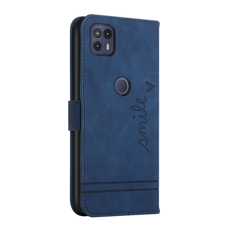 For Motorola Moto G50 5G Retro Skin Feel Horizontal Flip Soft TPU + PU Leather Case with Holder & Card Slots & Photo Frame