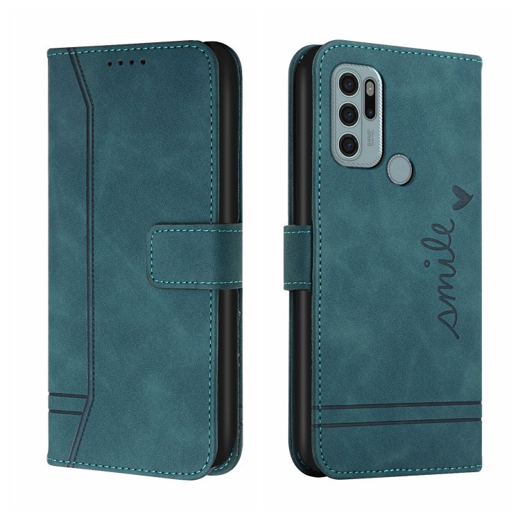 For Motorola Moto G60S Retro Skin Feel Horizontal Flip Soft TPU + PU Leather Case with Holder & Card Slots & Photo Frame