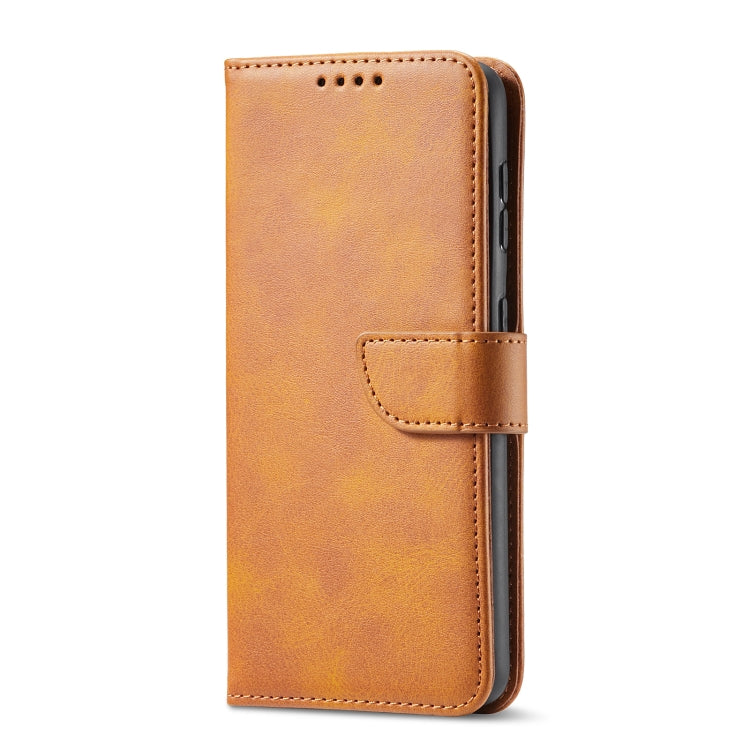 For Samsung Galaxy S21+ 5G Calf Texture Buckle Horizontal Flip Leather Case with Holder & Card Slots & Wallet