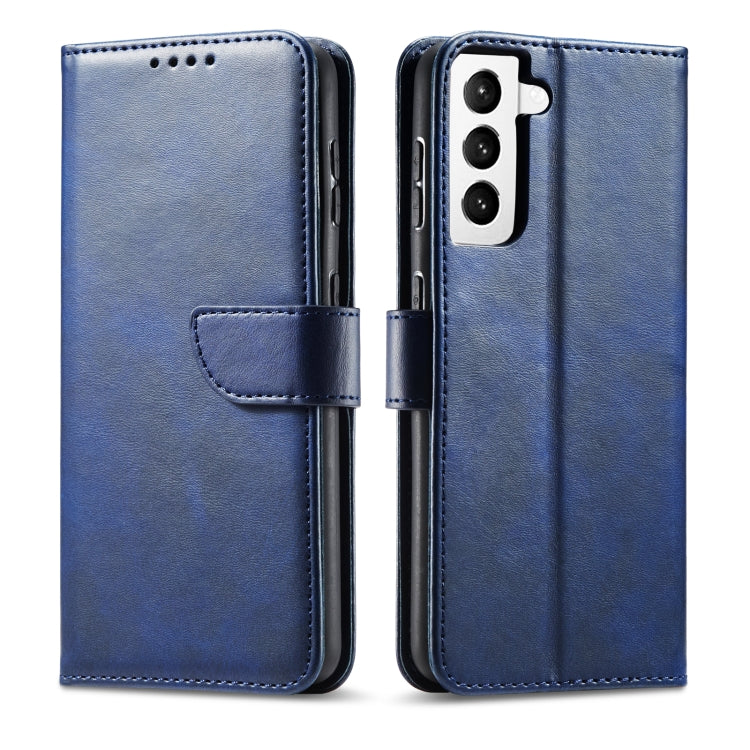 For Samsung Galaxy S21+ 5G Calf Texture Buckle Horizontal Flip Leather Case with Holder & Card Slots & Wallet