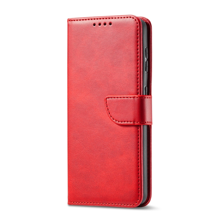 For Samsung Galaxy S21+ 5G Calf Texture Buckle Horizontal Flip Leather Case with Holder & Card Slots & Wallet