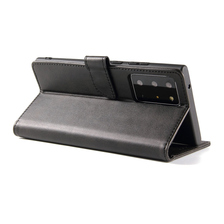 For Samsung Galaxy Note20 Calf Texture Buckle Horizontal Flip Leather Case with Holder & Card Slots & Wallet