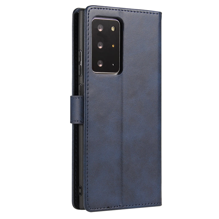 For Samsung Galaxy Note20 Calf Texture Buckle Horizontal Flip Leather Case with Holder & Card Slots & Wallet