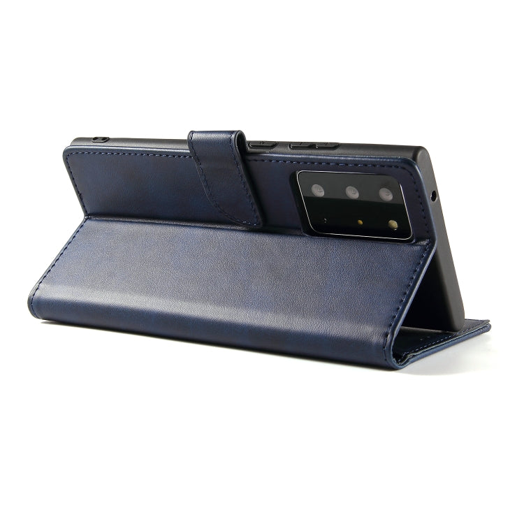 For Samsung Galaxy Note20 Calf Texture Buckle Horizontal Flip Leather Case with Holder & Card Slots & Wallet