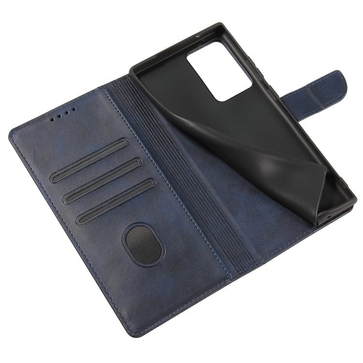 For Samsung Galaxy Note20 Calf Texture Buckle Horizontal Flip Leather Case with Holder & Card Slots & Wallet