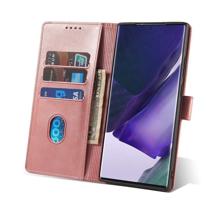 For Samsung Galaxy Note20 Calf Texture Buckle Horizontal Flip Leather Case with Holder & Card Slots & Wallet