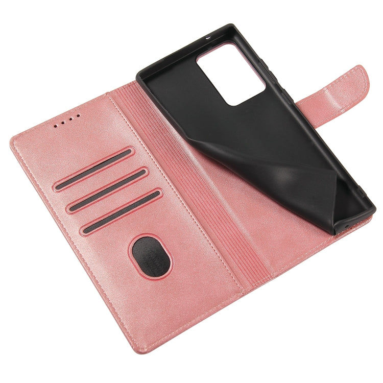 For Samsung Galaxy Note20 Calf Texture Buckle Horizontal Flip Leather Case with Holder & Card Slots & Wallet