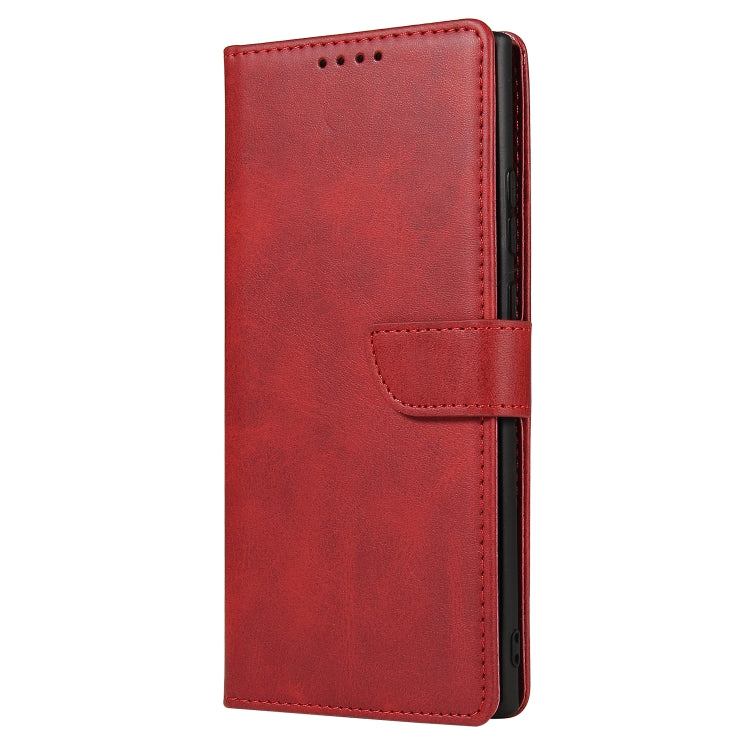 For Samsung Galaxy Note20 Calf Texture Buckle Horizontal Flip Leather Case with Holder & Card Slots & Wallet