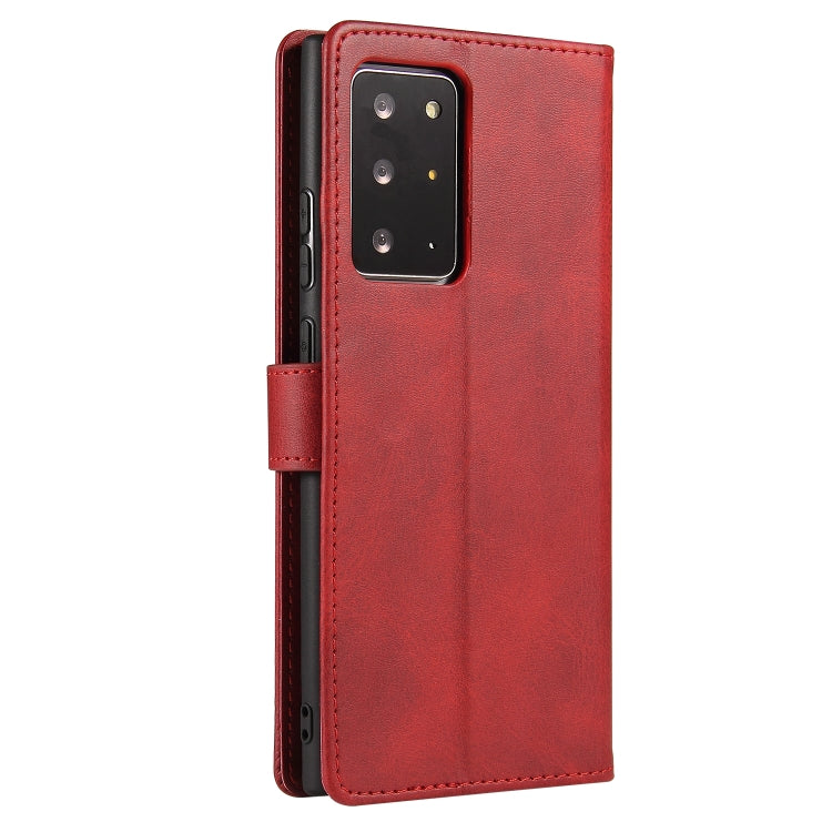 For Samsung Galaxy Note20 Calf Texture Buckle Horizontal Flip Leather Case with Holder & Card Slots & Wallet
