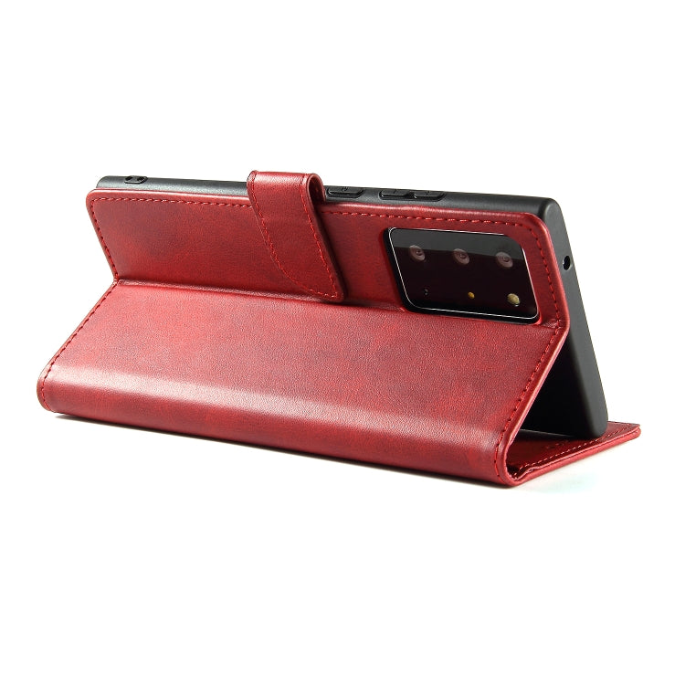 For Samsung Galaxy Note20 Calf Texture Buckle Horizontal Flip Leather Case with Holder & Card Slots & Wallet
