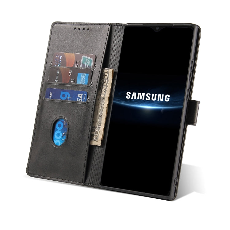 For Samsung Galaxy A22 4G Calf Texture Buckle Horizontal Flip Leather Case with Holder & Card Slots & Wallet
