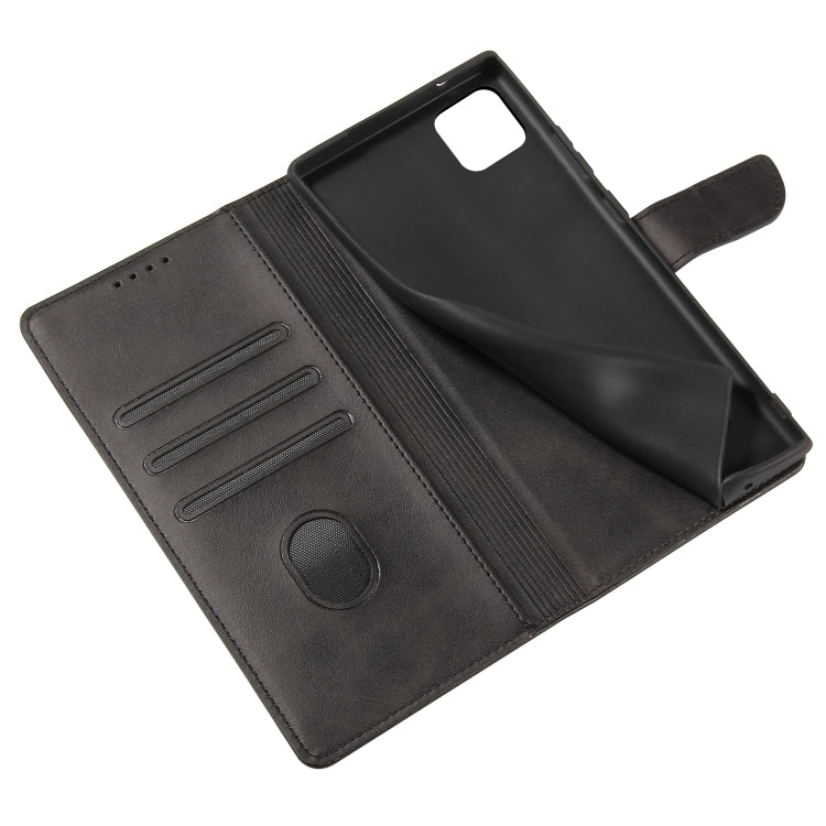 For Samsung Galaxy A22 4G Calf Texture Buckle Horizontal Flip Leather Case with Holder & Card Slots & Wallet