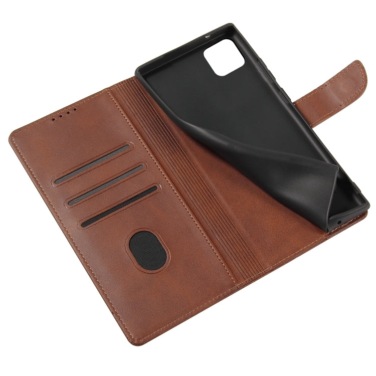For Samsung Galaxy A22 4G Calf Texture Buckle Horizontal Flip Leather Case with Holder & Card Slots & Wallet