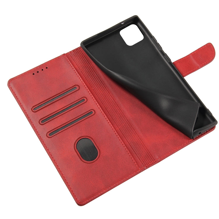 For Samsung Galaxy A22 5G Calf Texture Buckle Horizontal Flip Leather Case with Holder & Card Slots & Wallet