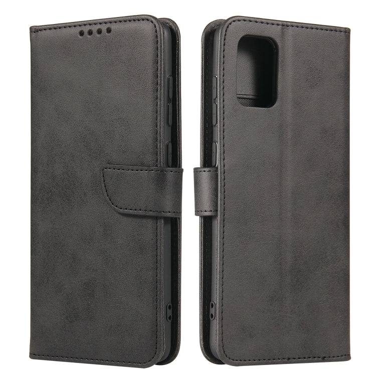 For Samsung Galaxy A71 Calf Texture Buckle Horizontal Flip Leather Case with Holder & Card Slots & Wallet
