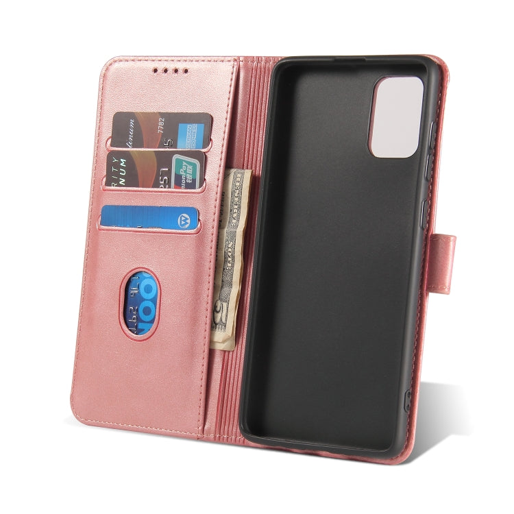 For Samsung Galaxy A71 Calf Texture Buckle Horizontal Flip Leather Case with Holder & Card Slots & Wallet