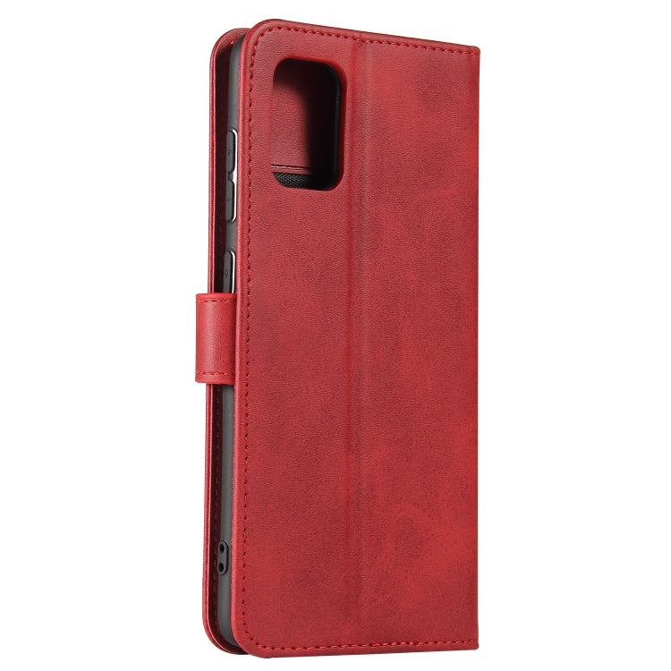 For Samsung Galaxy A71 Calf Texture Buckle Horizontal Flip Leather Case with Holder & Card Slots & Wallet