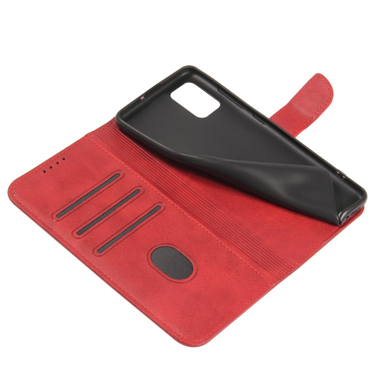 For Samsung Galaxy A71 Calf Texture Buckle Horizontal Flip Leather Case with Holder & Card Slots & Wallet
