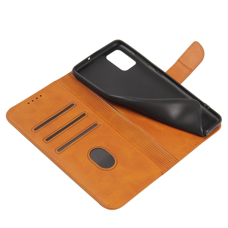 For Samsung Galaxy A71 5G Calf Texture Buckle Horizontal Flip Leather Case with Holder & Card Slots & Wallet