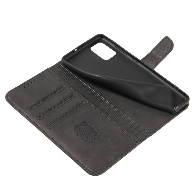 For Samsung Galaxy A71 5G Calf Texture Buckle Horizontal Flip Leather Case with Holder & Card Slots & Wallet