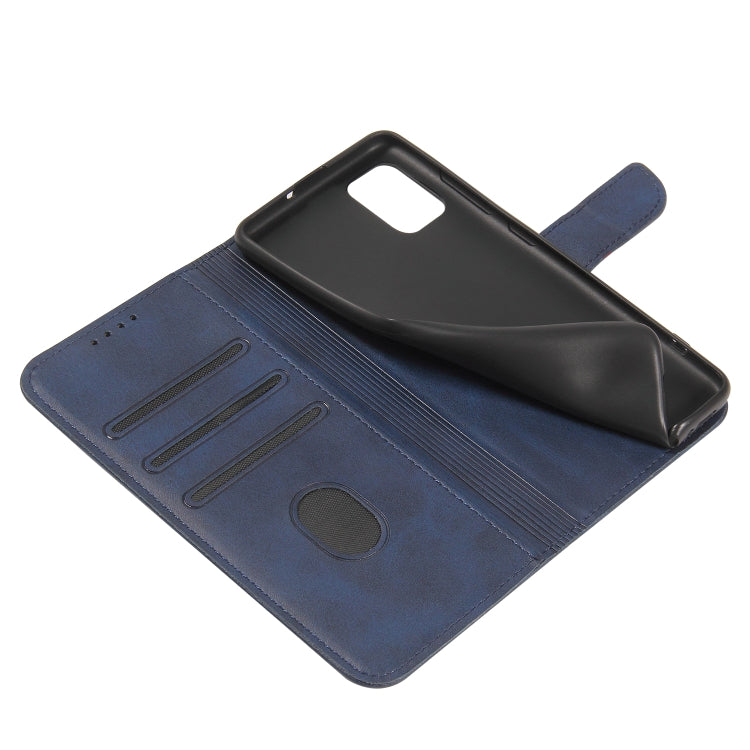 For Samsung Galaxy A71 5G Calf Texture Buckle Horizontal Flip Leather Case with Holder & Card Slots & Wallet