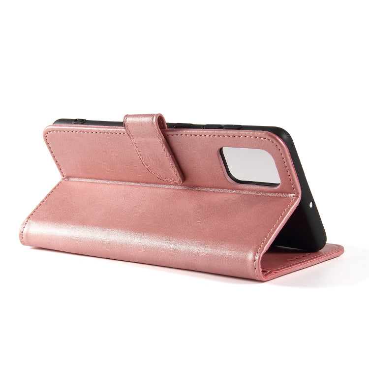 For Samsung Galaxy A71 5G Calf Texture Buckle Horizontal Flip Leather Case with Holder & Card Slots & Wallet