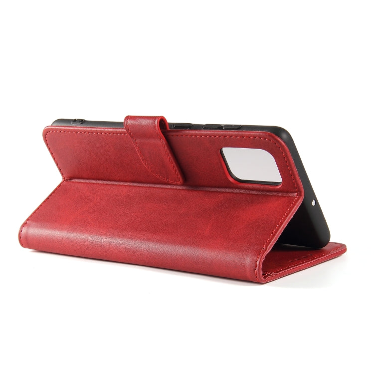 For Samsung Galaxy A71 5G Calf Texture Buckle Horizontal Flip Leather Case with Holder & Card Slots & Wallet