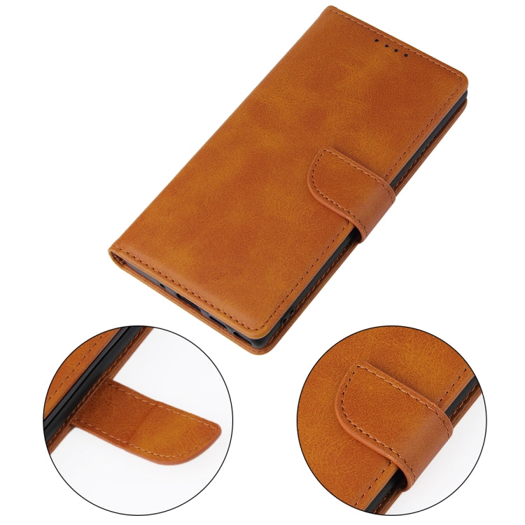 For Samsung Galaxy Note10 Calf Texture Buckle Horizontal Flip Leather Case with Holder & Card Slots & Wallet