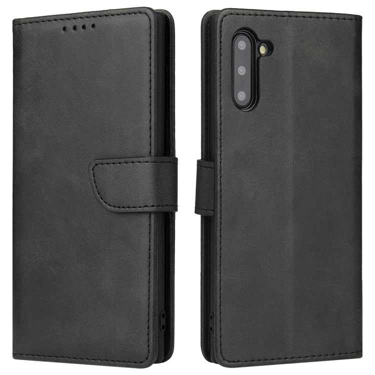For Samsung Galaxy Note10 Calf Texture Buckle Horizontal Flip Leather Case with Holder & Card Slots & Wallet