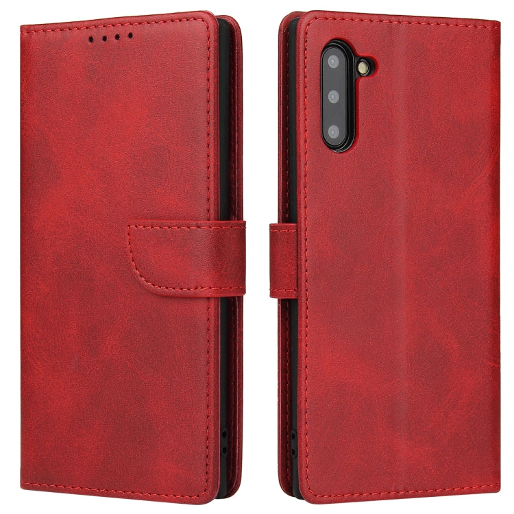 For Samsung Galaxy Note10 Calf Texture Buckle Horizontal Flip Leather Case with Holder & Card Slots & Wallet