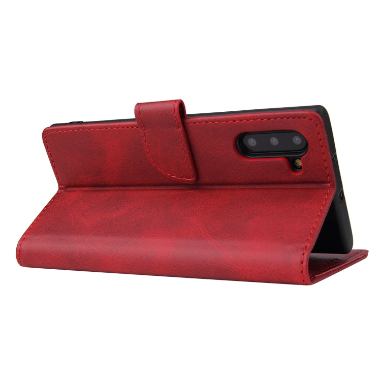 For Samsung Galaxy Note10 Calf Texture Buckle Horizontal Flip Leather Case with Holder & Card Slots & Wallet