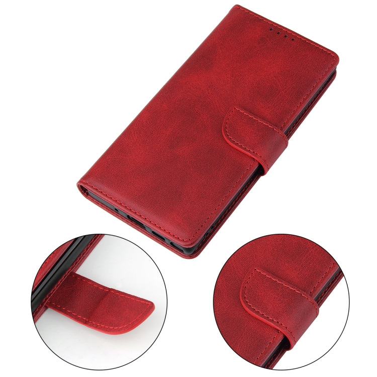 For Samsung Galaxy Note10 Calf Texture Buckle Horizontal Flip Leather Case with Holder & Card Slots & Wallet
