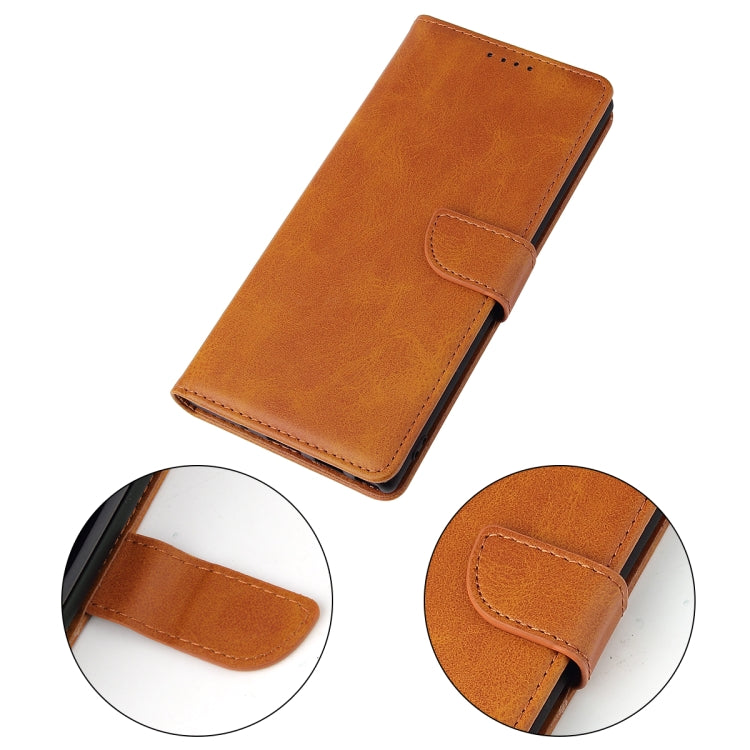 For Samsung Galaxy Note10+ Calf Texture Buckle Horizontal Flip Leather Case with Holder & Card Slots & Wallet