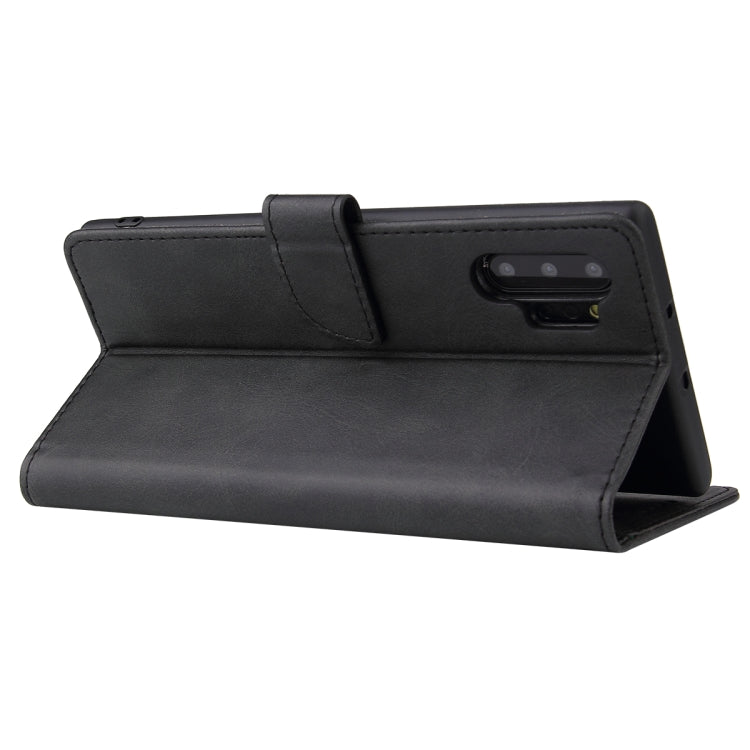 For Samsung Galaxy Note10+ Calf Texture Buckle Horizontal Flip Leather Case with Holder & Card Slots & Wallet