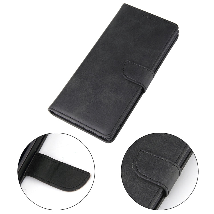 For Samsung Galaxy Note10+ Calf Texture Buckle Horizontal Flip Leather Case with Holder & Card Slots & Wallet