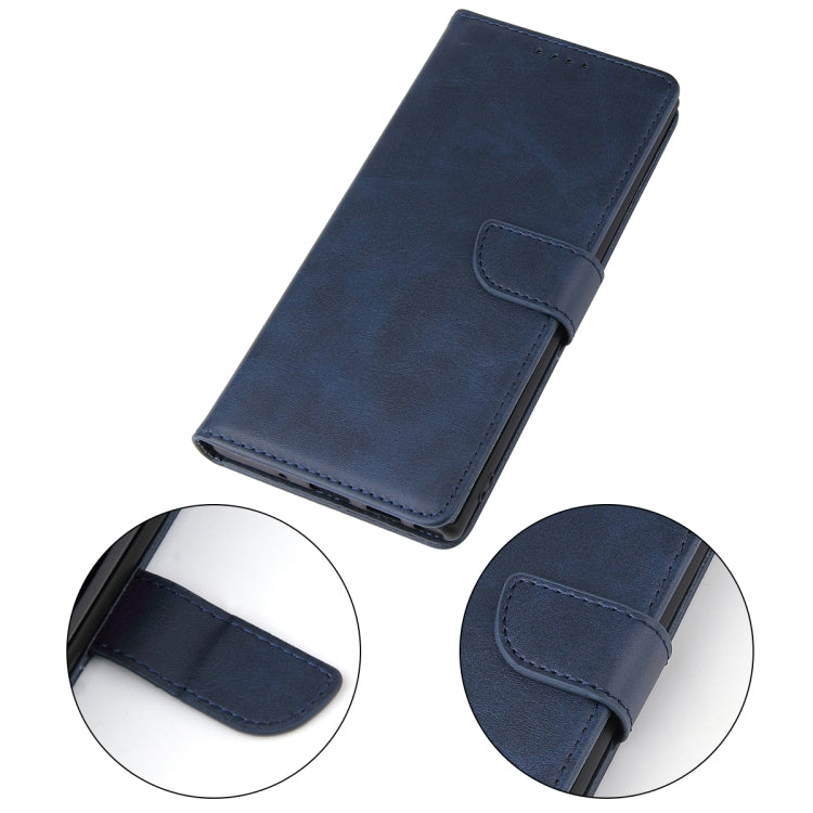 For Samsung Galaxy Note10+ Calf Texture Buckle Horizontal Flip Leather Case with Holder & Card Slots & Wallet