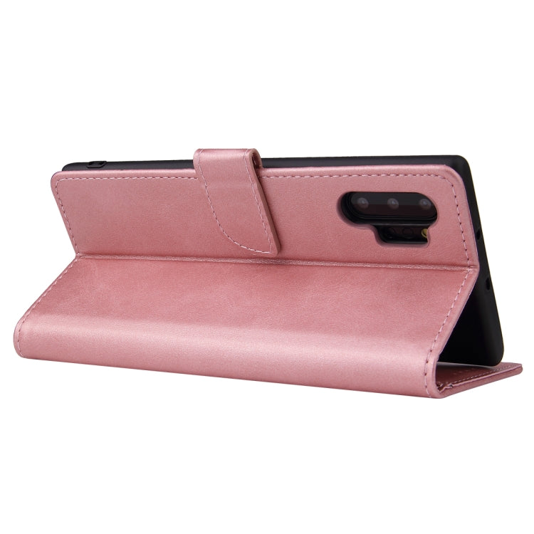 For Samsung Galaxy Note10+ Calf Texture Buckle Horizontal Flip Leather Case with Holder & Card Slots & Wallet