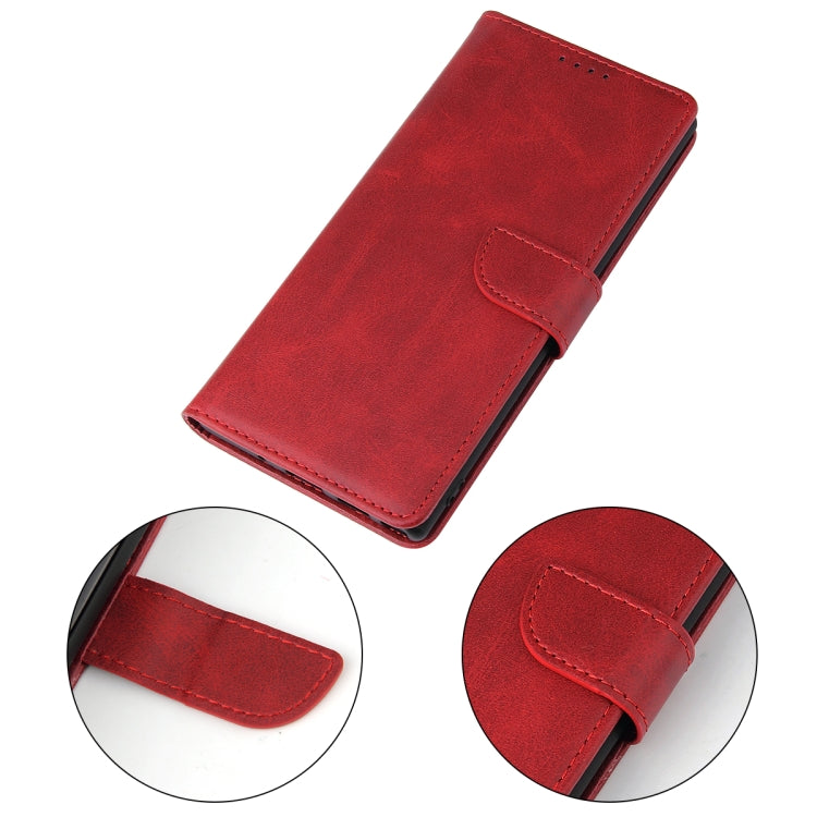 For Samsung Galaxy Note10+ Calf Texture Buckle Horizontal Flip Leather Case with Holder & Card Slots & Wallet